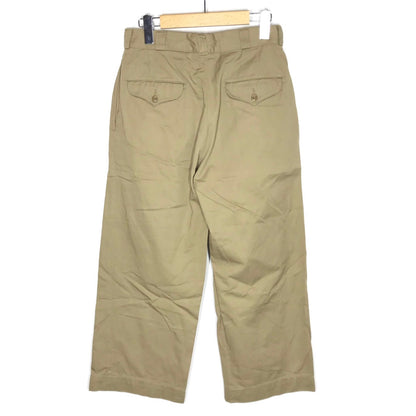 MILITARY衣料 | ミリタリーイリョウ 60S LAWRENCE LLOYD SPORTSWEAR TYPE2 トラウザーパンツ パンツ 8405-266-8288 ベージュ サイズ：30【倉吉店】