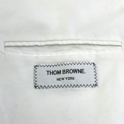 THOM BROWNE. | トムブラウン ボタンダウンシャツ 長袖シャツ MWL296A-00139100 ホワイト サイズ：1【倉吉店】