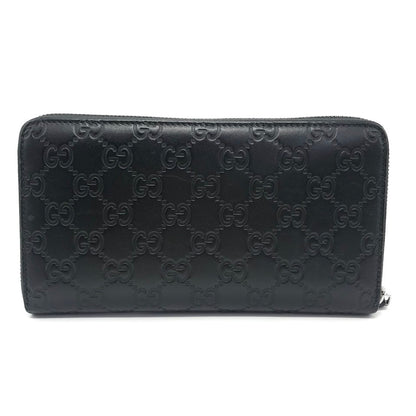 GUCCI | グッチ グッチシマ GGオーガナイザー ラウンドファスナー長財布 長財布 447906 ブラック【倉吉店】