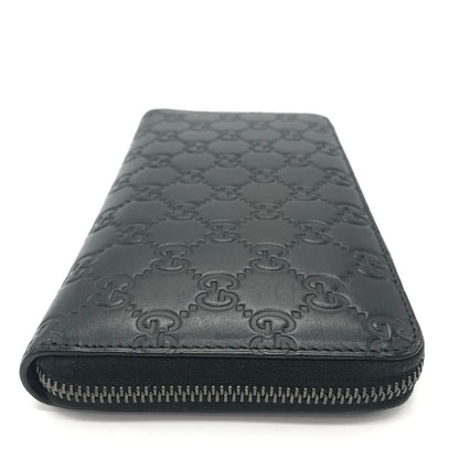 GUCCI | グッチ グッチシマ GGオーガナイザー ラウンドファスナー長財布 長財布 447906 ブラック【倉吉店】