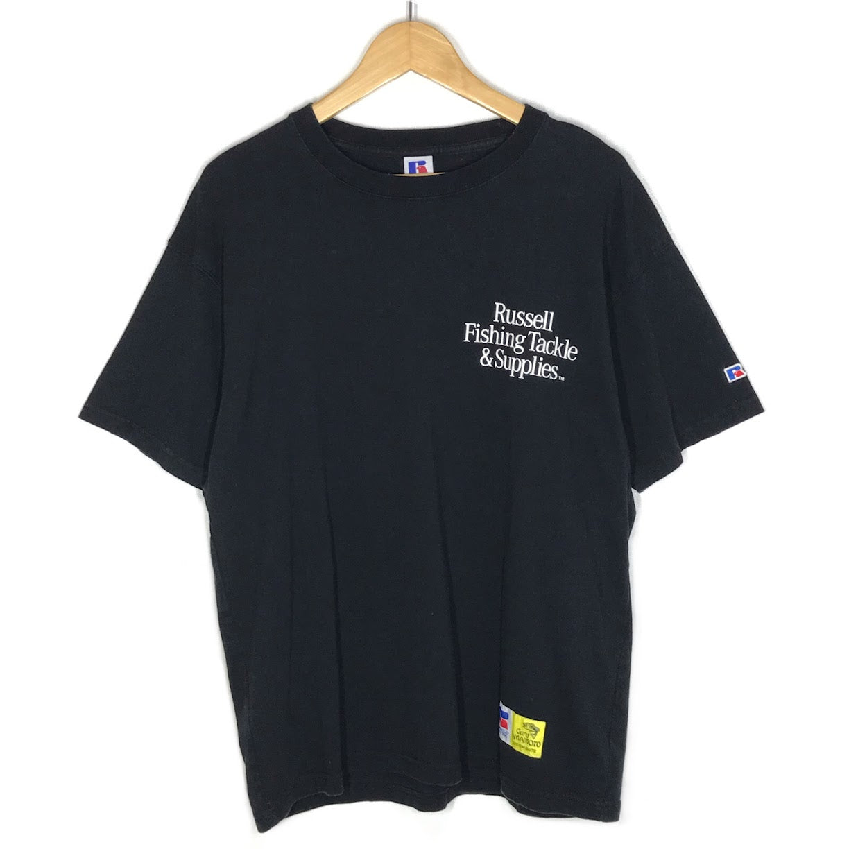 Russell Athletic | ラッセルアスレチック GARY YAMAMOTO 半袖Ｔシャツ ブラック サイズ：L【倉吉店】【代金引換不可・日時指定不可】【ポスト投函】