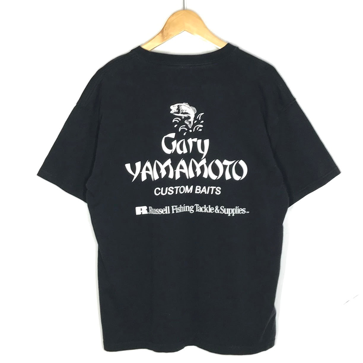 Russell Athletic | ラッセルアスレチック GARY YAMAMOTO 半袖Ｔシャツ ブラック サイズ：L【倉吉店】【代金引換不可・日時指定不可】【ポスト投函】