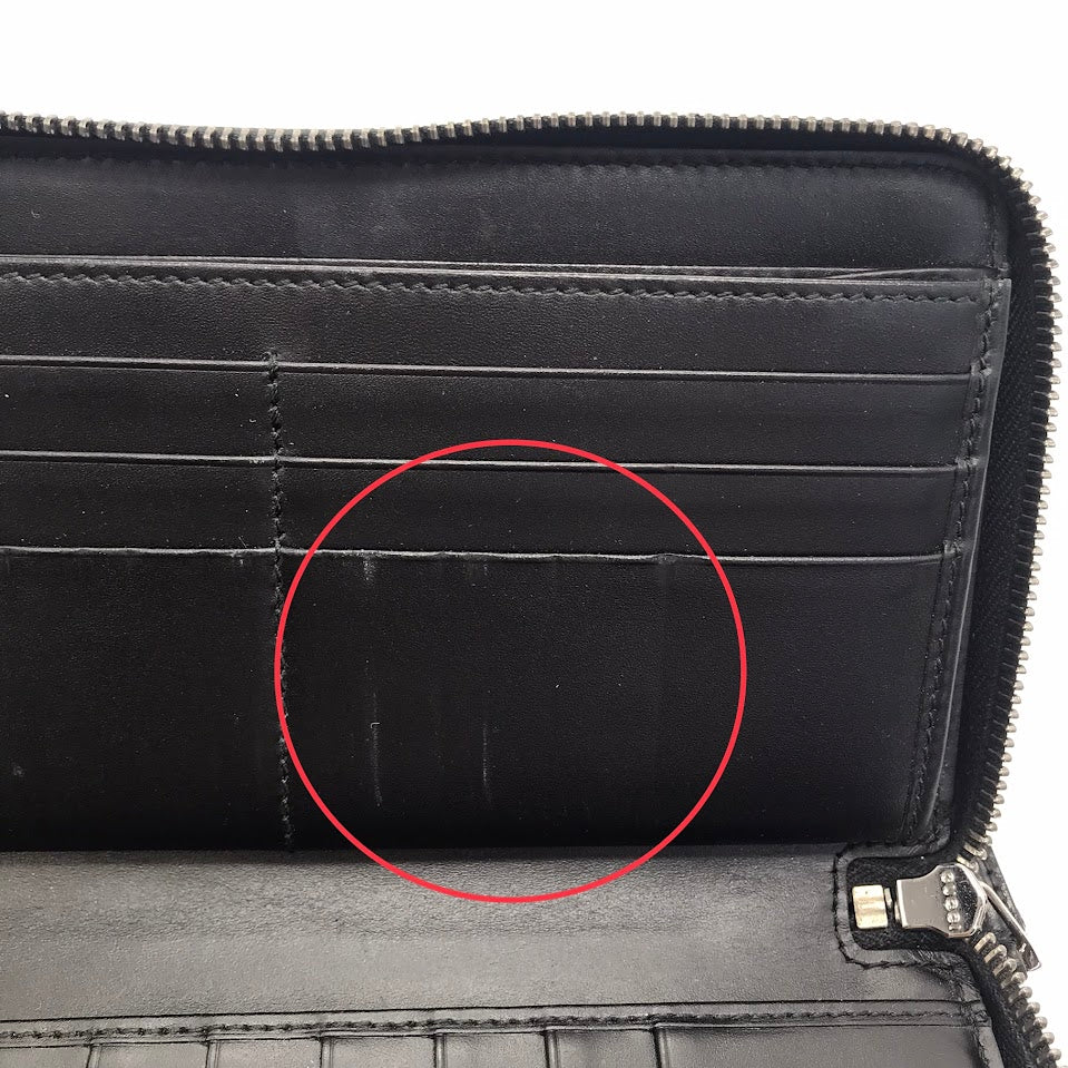 GUCCI | グッチ グッチシマ GGオーガナイザー ラウンドファスナー長財布 長財布 447906 ブラック【倉吉店】