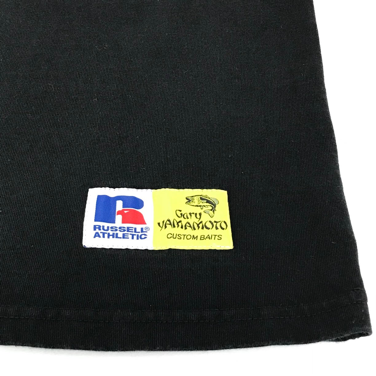 Russell Athletic | ラッセルアスレチック GARY YAMAMOTO 半袖Ｔシャツ ブラック サイズ：L【倉吉店】【代金引換不可・日時指定不可】【ポスト投函】