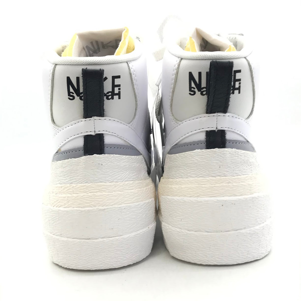 NIKE | ナイキ × SACAI(サカイ) BLAZER MID スニーカー BV0072-100 ホワイト/ウルフグレー 28cm【倉吉店】