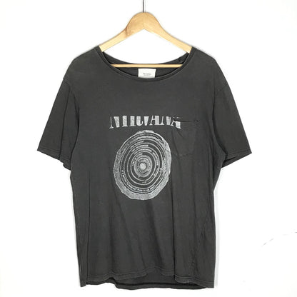 The Letters｜The Letters Nirvana T-shirt 半袖Ｔシャツ SS17-L3T004 グレー サイズ：XL【倉吉店】【代金引換不可・日時指定不可】【ポスト投函】