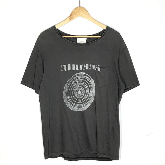 The Letters｜The Letters Nirvana T-shirt 半袖Ｔシャツ SS17-L3T004 グレー サイズ：XL【倉吉店】【代金引換不可・日時指定不可】【ポスト投函】