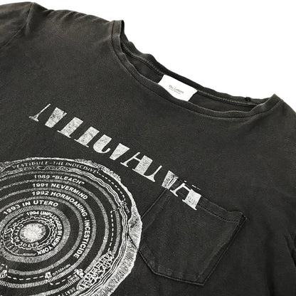 The Letters｜The Letters Nirvana T-shirt 半袖Ｔシャツ SS17-L3T004 グレー サイズ：XL【倉吉店】【代金引換不可・日時指定不可】【ポスト投函】