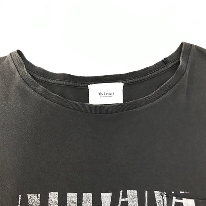 The Letters｜The Letters Nirvana T-shirt 半袖Ｔシャツ SS17-L3T004 グレー サイズ：XL【倉吉店】【代金引換不可・日時指定不可】【ポスト投函】