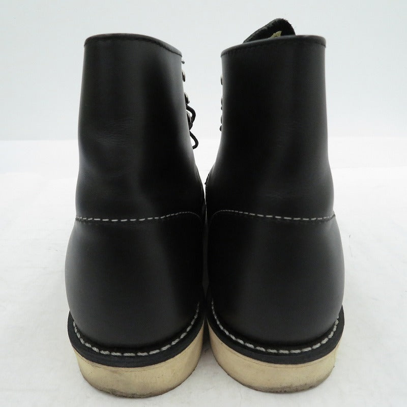 RED WING | レッドウィング 復刻犬タグ/アイリッシュセッター ブーツ 8165 ブラック 28cm【瀬戸大橋店】