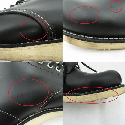 RED WING | レッドウィング 復刻犬タグ/アイリッシュセッター ブーツ 8165 ブラック 28cm【瀬戸大橋店】