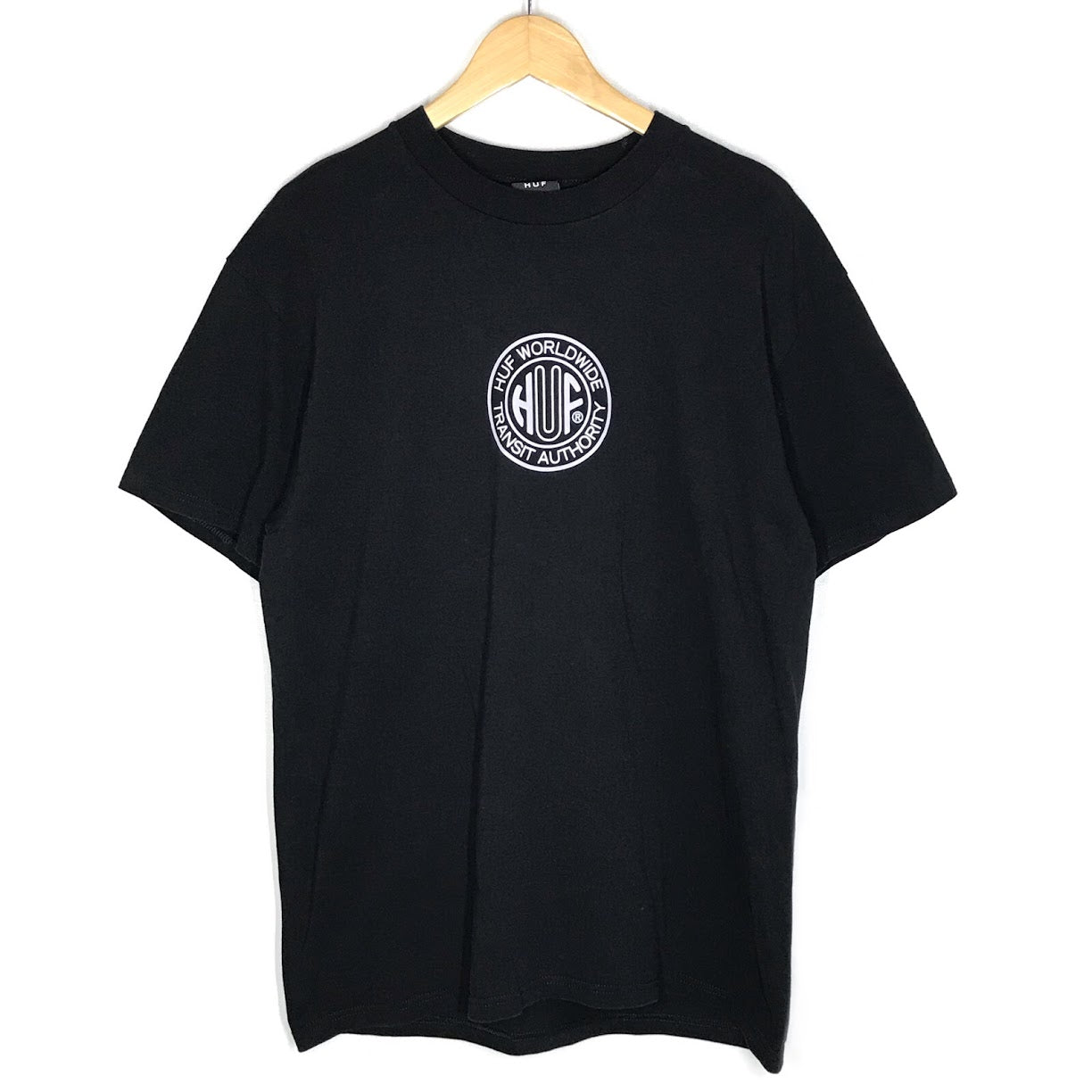 HUF | ハフ TOKEN TEE 半袖Ｔシャツ ブラック サイズ：L【倉吉店】【代金引換不可・日時指定不可】【ポスト投函】