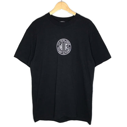 HUF | ハフ TOKEN TEE 半袖Ｔシャツ ブラック サイズ：L【倉吉店】【代金引換不可・日時指定不可】【ポスト投函】