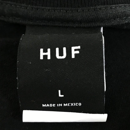 HUF | ハフ TOKEN TEE 半袖Ｔシャツ ブラック サイズ：L【倉吉店】【代金引換不可・日時指定不可】【ポスト投函】