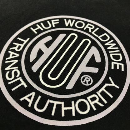 HUF | ハフ TOKEN TEE 半袖Ｔシャツ ブラック サイズ：L【倉吉店】【代金引換不可・日時指定不可】【ポスト投函】