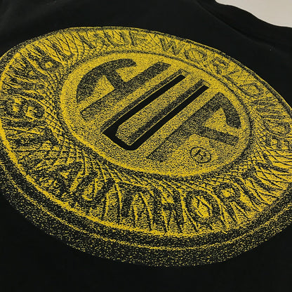 HUF | ハフ TOKEN TEE 半袖Ｔシャツ ブラック サイズ：L【倉吉店】【代金引換不可・日時指定不可】【ポスト投函】