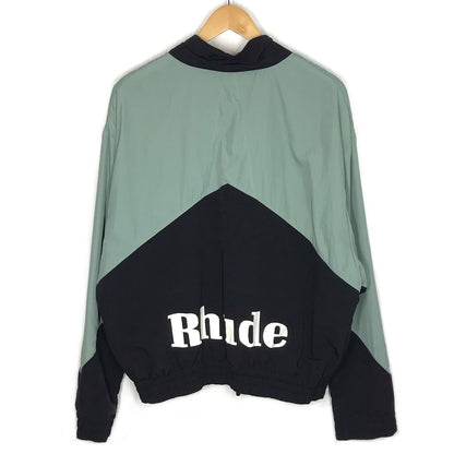 RHUDE｜ルード　Nylon Zip Up Jacket ナイロンジャケット グリーン×ブラック サイズ：L【倉吉店】