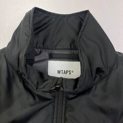 W)TAPS | ダブルタップス TRACK PADDED JACKET POLY. RIPSTOP. PROTECT 23AW 中綿ジャケット 232BRDT-JKM08 ブラック サイズ：4【加古川店】