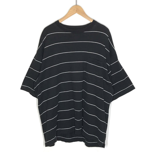 marka | マーカ 22SS BORDER TEE S/S ボーダー 半袖Ｔシャツ M22A-09CS01B ブラック×ホワイト サイズ：3【倉吉店】【代金引換不可・日時指定不可】【ポスト投函】