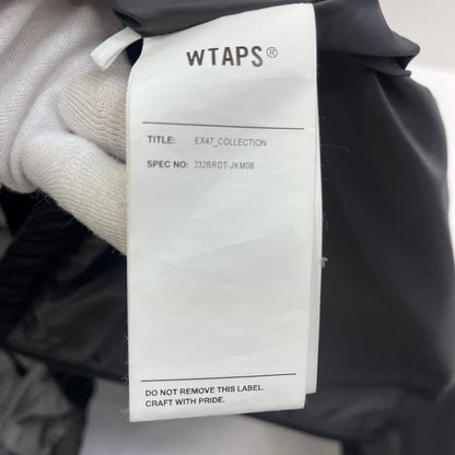W)TAPS | ダブルタップス TRACK PADDED JACKET POLY. RIPSTOP. PROTECT 23AW 中綿ジャケット 232BRDT-JKM08 ブラック サイズ：4【加古川店】