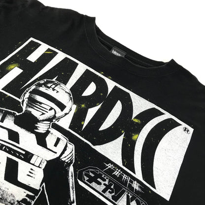 HARDCORE CHOCOLATE | ハードコアチョコレート 宇宙刑事ギャバン(レーザーブレードブラック) 半袖Ｔシャツ ブラック サイズ：XXL【倉吉店】【代金引換不可・日時指定不可】【ポスト投函】