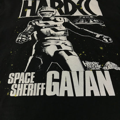 HARDCORE CHOCOLATE | ハードコアチョコレート 宇宙刑事ギャバン(レーザーブレードブラック) 半袖Ｔシャツ ブラック サイズ：XXL【倉吉店】【代金引換不可・日時指定不可】【ポスト投函】