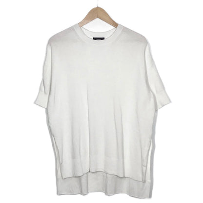 theory | セオリー DRY COTTON2 KARENIA HS 半袖 ニット 01-1101741-000-902 ホワイト サイズ：S【倉吉店】