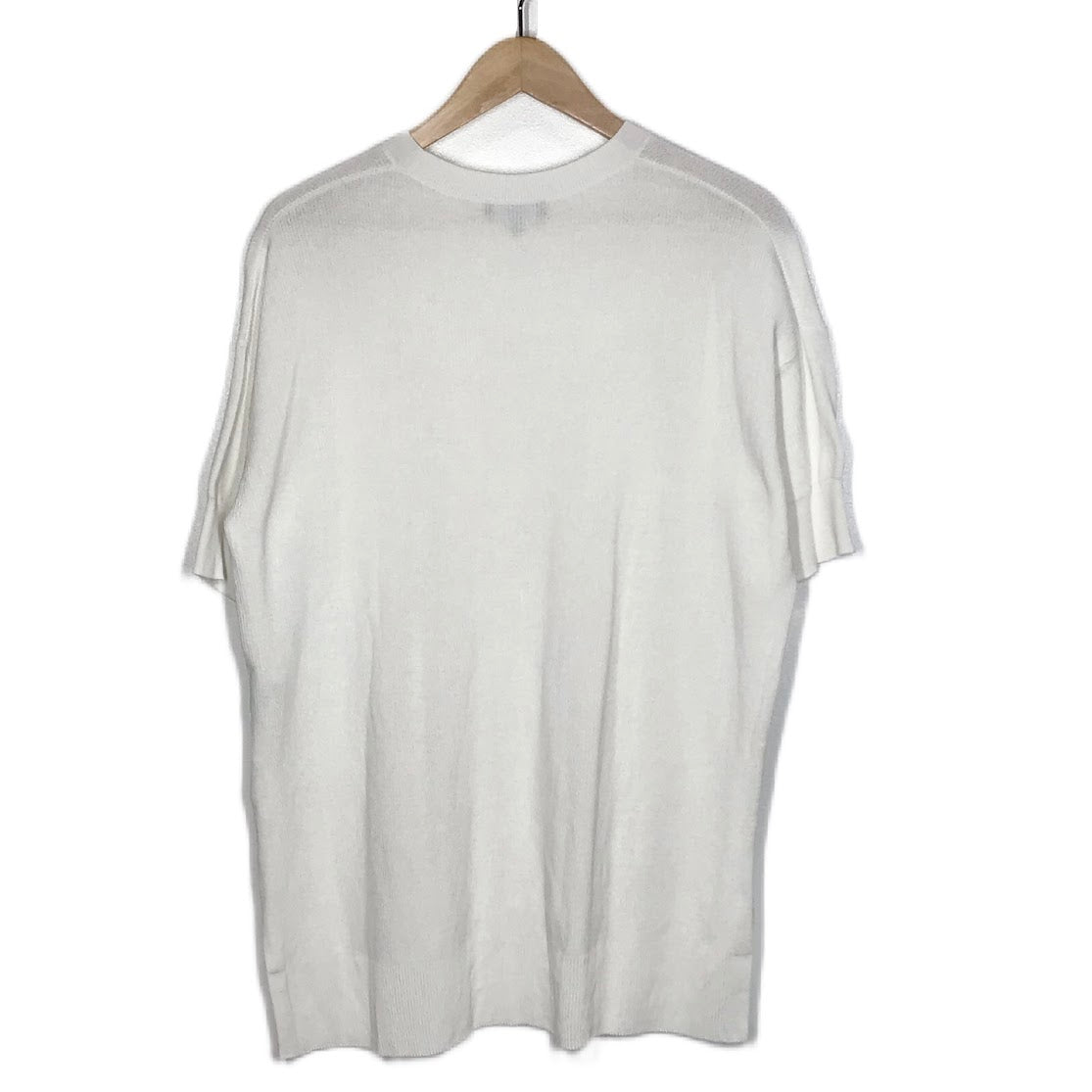 theory | セオリー DRY COTTON2 KARENIA HS 半袖 ニット 01-1101741-000-902 ホワイト サイズ：S【倉吉店】