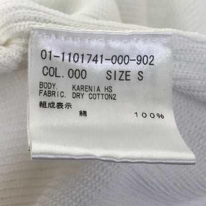 theory | セオリー DRY COTTON2 KARENIA HS 半袖 ニット 01-1101741-000-902 ホワイト サイズ：S【倉吉店】
