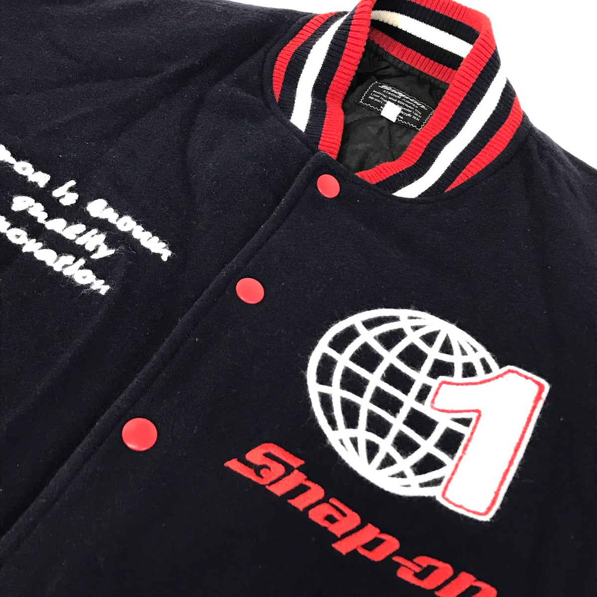 Snap on | スナップオン スタジャン ダークネイビー サイズ：L【倉吉店】