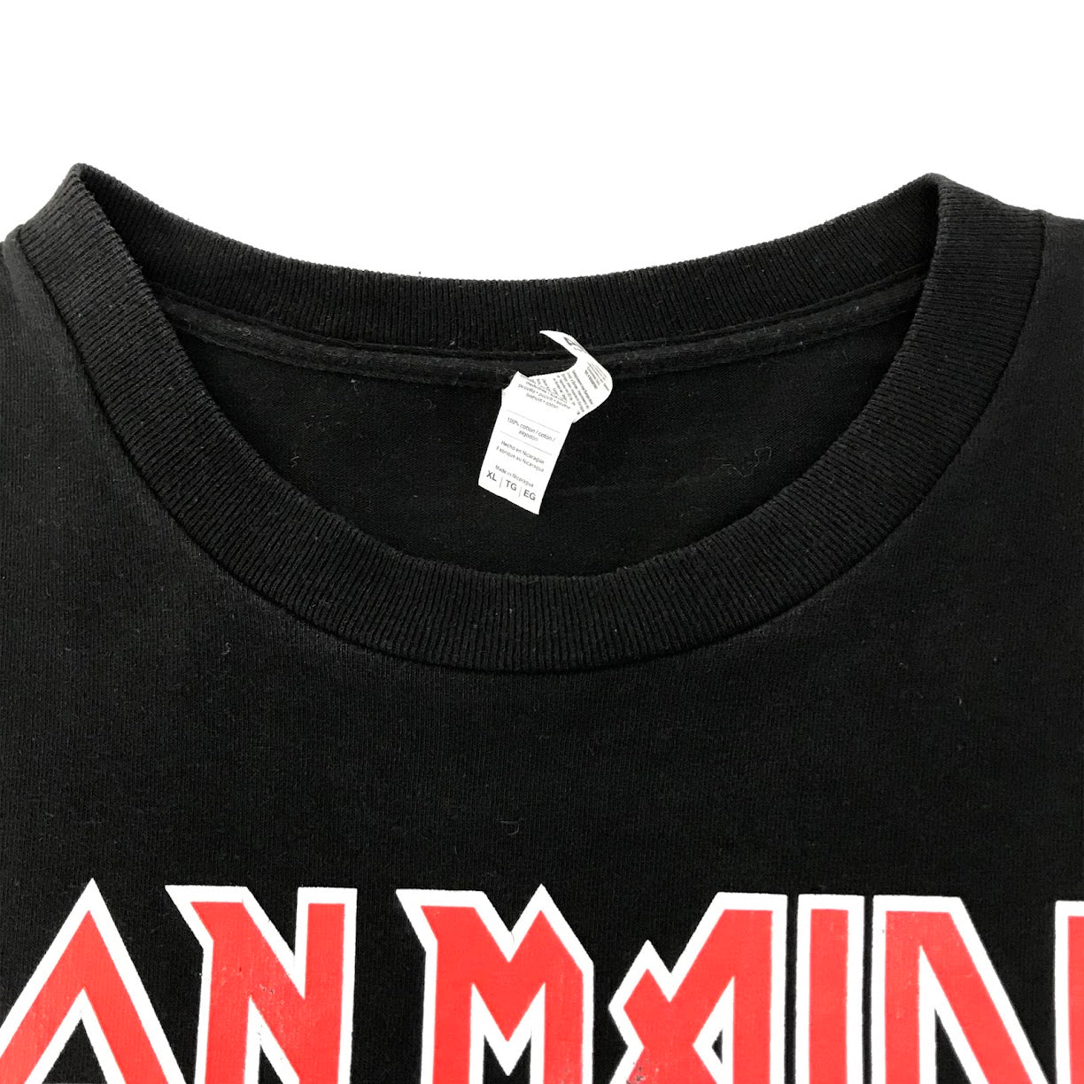 アイアンメイデン 半袖Ｔシャツ ブラック サイズ：XL【倉吉店】【代金引換不可・日時指定不可】【ポスト投函】