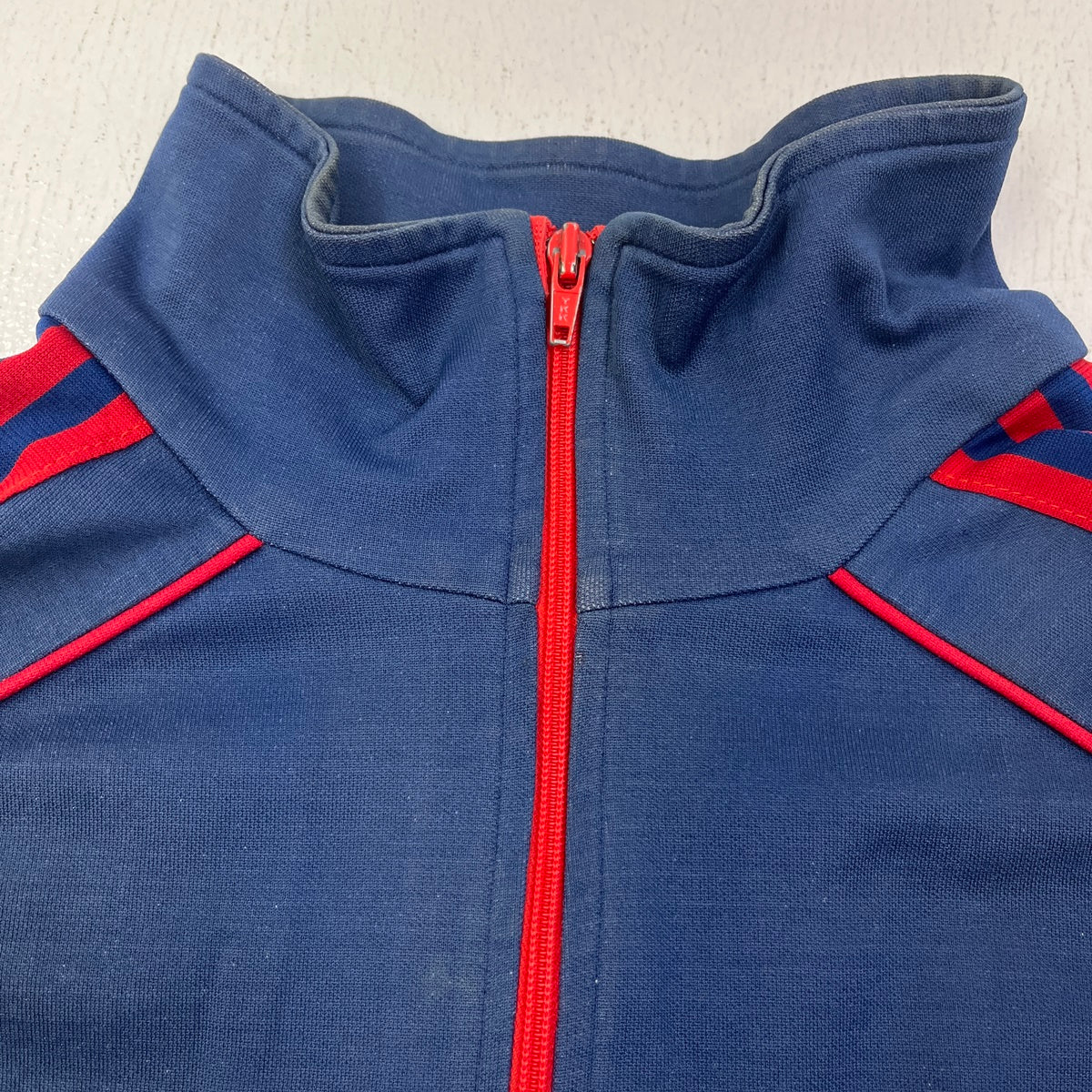adidas(vintage) | アディダスヴィンテージ ﾌﾛｯｷｰﾌﾟﾘﾝﾄ 1980 ジャージ ネイビー サイズ：M【加古川店】