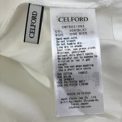 CELFORD | セルフォード ニットビスチェチュニック チュニック CWFB231093 ブラック【倉吉店】