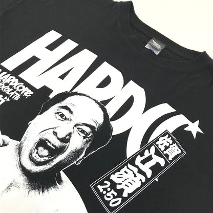 HARDCORE CHOCOLATE | ハードコアチョコレート 江頭2:50 (シャチホコ・ブラック) 半袖Ｔシャツ ブラック サイズ：XXL【倉吉店】【代金引換不可・日時指定不可】【ポスト投函】