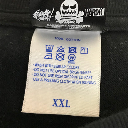 HARDCORE CHOCOLATE | ハードコアチョコレート 江頭2:50 (シャチホコ・ブラック) 半袖Ｔシャツ ブラック サイズ：XXL【倉吉店】【代金引換不可・日時指定不可】【ポスト投函】
