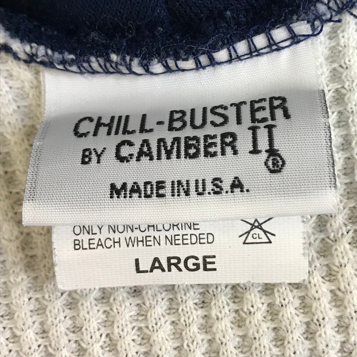 CAMBER | キャンバー 00s USA製 CHILL-BUSTER ジップパーカー パーカー ネイビー サイズ：L【倉吉店】