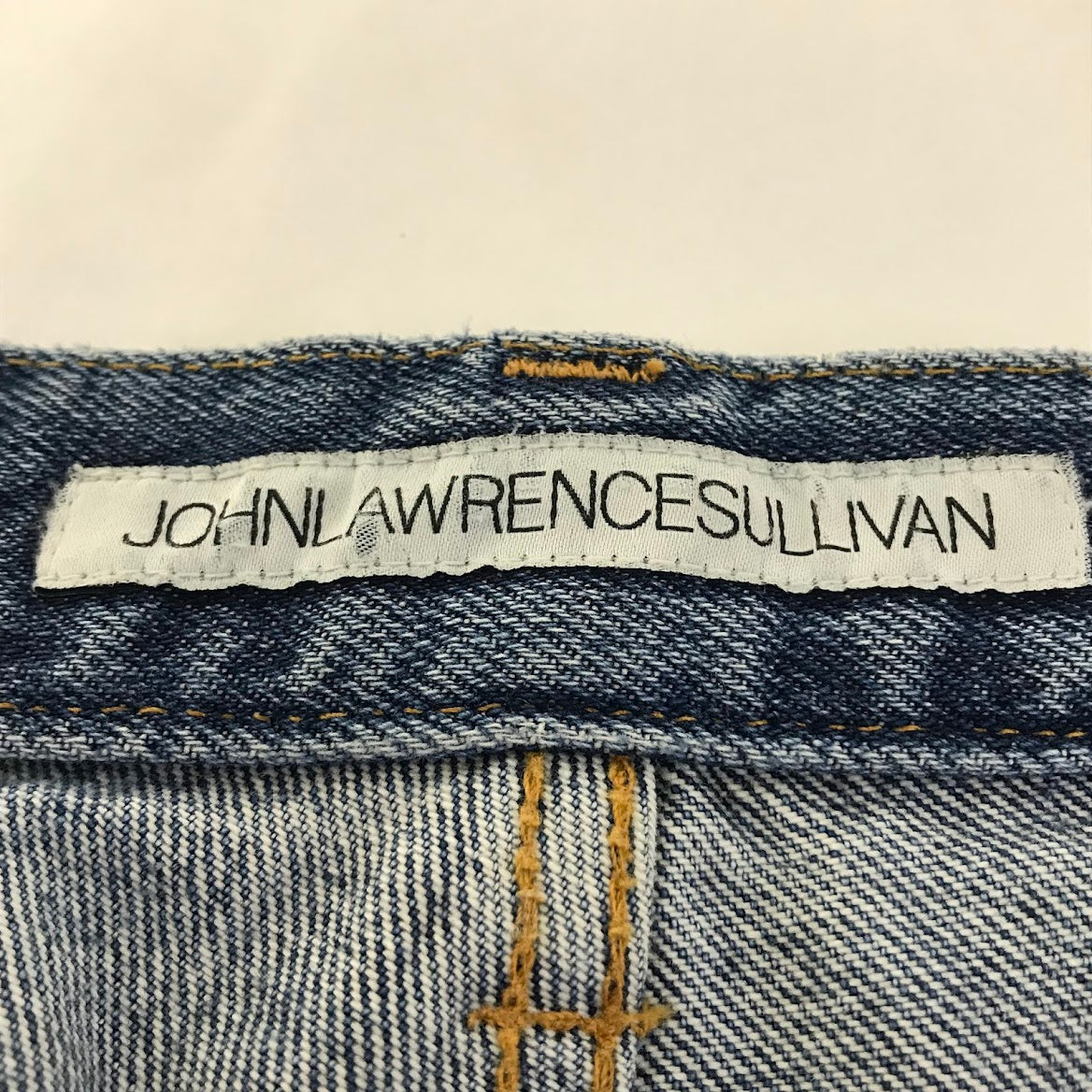 JOHN LAWRENCE SULLIVAN | ジョンローレンスサリバン フレアパンツ デニムパンツ 2B028-0318-29 ブルー サイズ：46【倉吉店】