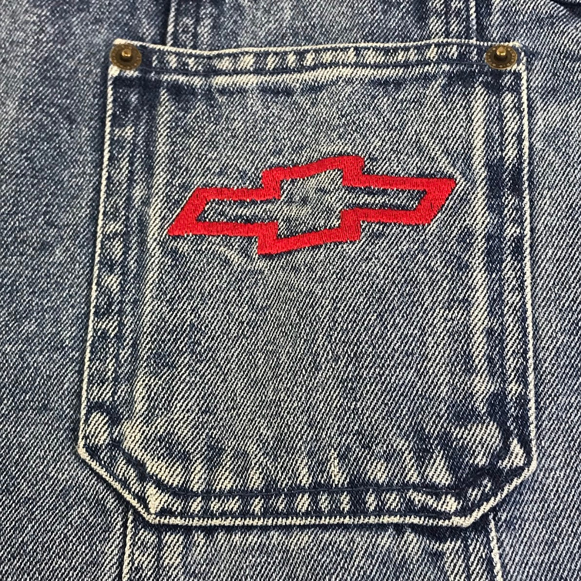 ESSEX｜エセックス NASCAR シボレー デニムジャケット デニム ブルー サイズ：L【倉吉店】