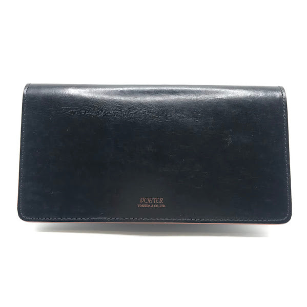 PORTER | ポーター FILM(フィルム) LONG WALLET 二つ折り長財布 長財布 187-01350 ブラック【倉吉店】