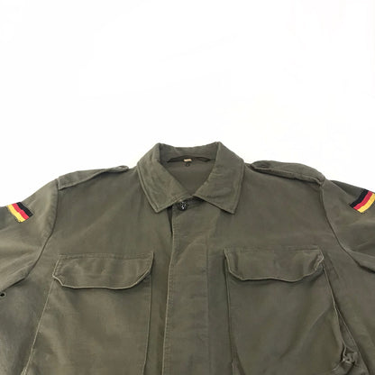 MILITARY衣料 | ミリタリーイリョウ ドイツ軍シャツジャケット ミリタリージャケット 8415-12-155-9081 カーキグリーン【倉吉店】