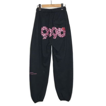 9090 girl｜ナインティナインティ HELLO KITTY 90 Logo Sweat Pants パンツ NL0098 ブラック サイズ：S【倉吉店】