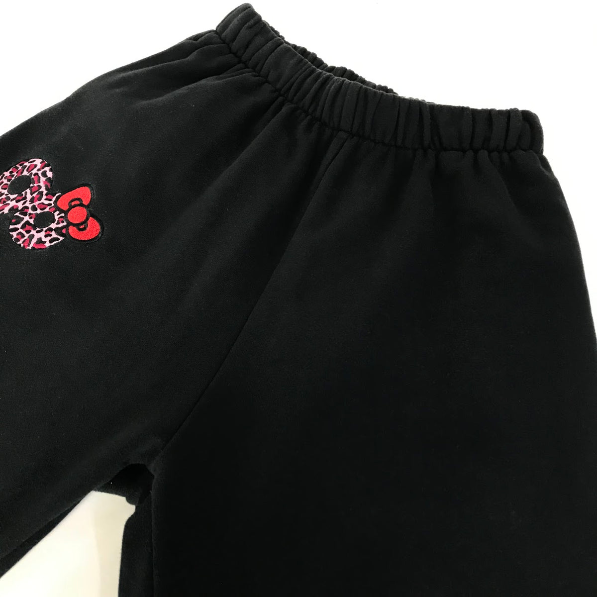 9090 girl｜ナインティナインティ HELLO KITTY 90 Logo Sweat Pants パンツ NL0098 ブラック サイズ：S【倉吉店】