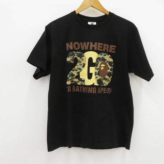 A BATHING APE | アベイシングエイプ 20TH ×mastermind Japan TEE 半袖Ｔシャツ ブラック サイズ：L【瀬戸大橋店】