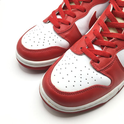 NIKE | ナイキ DUNK HIGH LE スニーカー 630335-161 レッド 26.5cm【倉吉店】