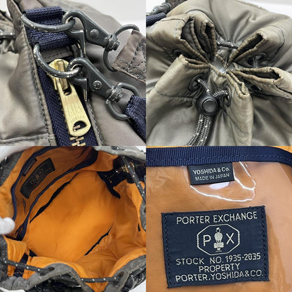 PORTER | ポーター TANKER PX 2WAY TOOL BAG ショルダーバッグ 376-04687 グレー【加古川店】