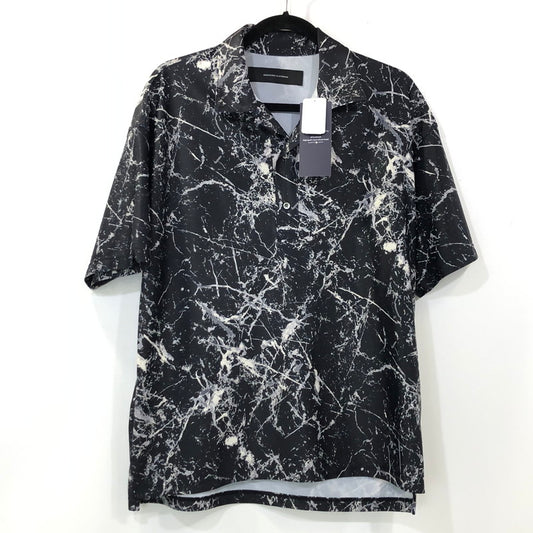 【中古】RESOUND CLOTHING | リサウンドクロージング RUSH OVER POLO ポロシャツ RC32-T-013 2024S/S ブラック サイズ：1