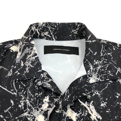 【中古】RESOUND CLOTHING | リサウンドクロージング RUSH OVER POLO ポロシャツ RC32-T-013 2024S/S ブラック サイズ：1