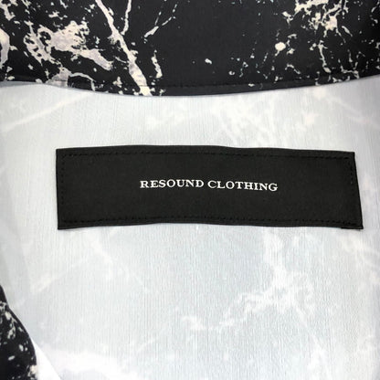 【中古】RESOUND CLOTHING | リサウンドクロージング RUSH OVER POLO ポロシャツ RC32-T-013 2024S/S ブラック サイズ：1