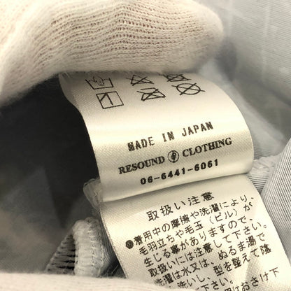 【中古】RESOUND CLOTHING | リサウンドクロージング RUSH OVER POLO ポロシャツ RC32-T-013 2024S/S ブラック サイズ：1