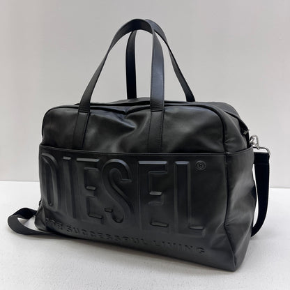 DIESEL | ディーゼル DSL 3D DUFFLE LX ボストンバッグ X09929 P5184 ブラック【加古川店】